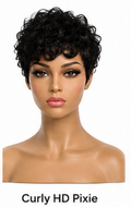 Curly HD Pixie Wig